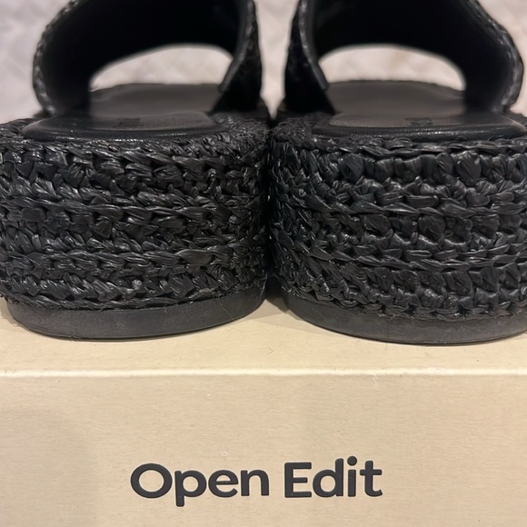Open Edit Raffia Sandals - Picture 3 of 4